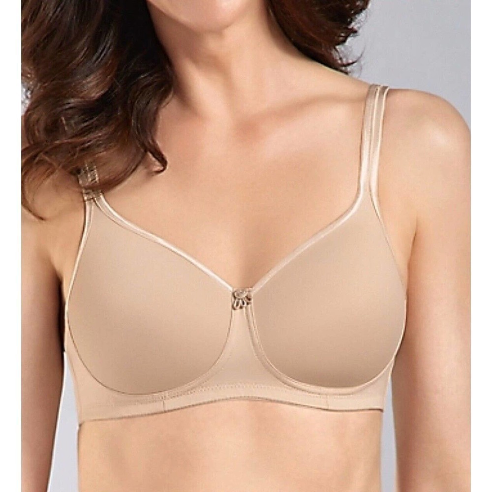 Amoena Womens Size US 34B Mara Contour Foam Soft Cup T Shirt Bra 1150 Wireless